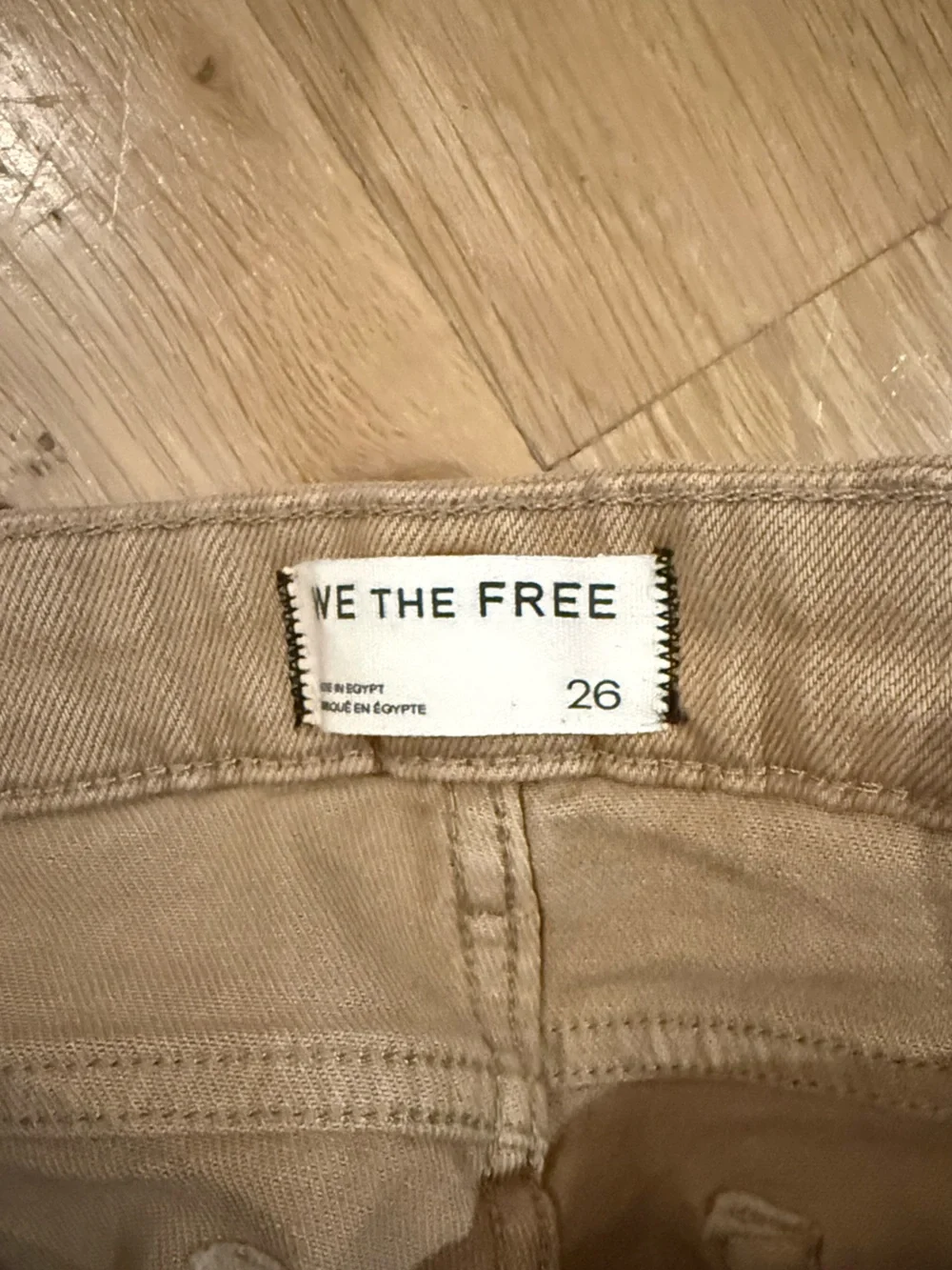 Free People We The Free Emre Low-Rise Flare Jeans-Tannin-26-NWT